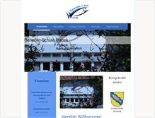 Tablet Screenshot of benedikt-schule-visbek.de